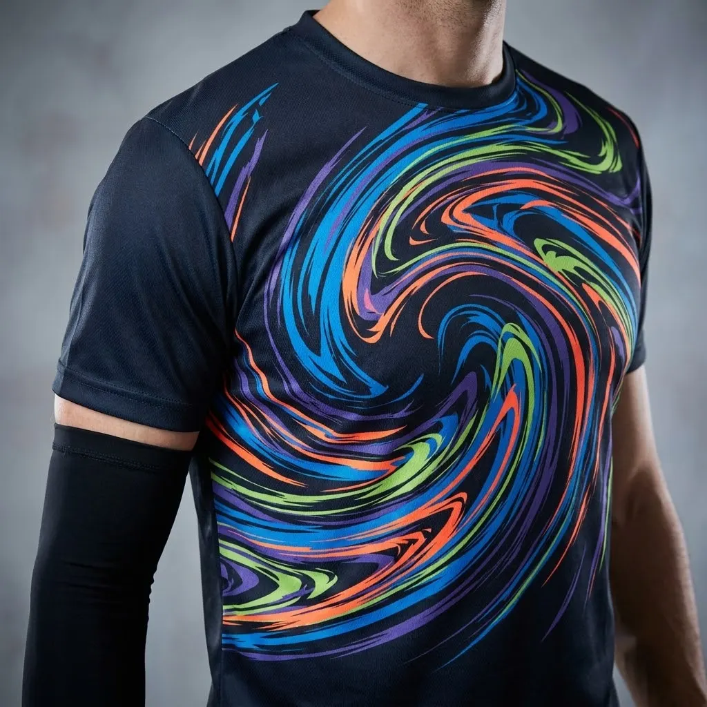 Pulse Voltage Motion Skate Stan with Energetic Abstract Design
