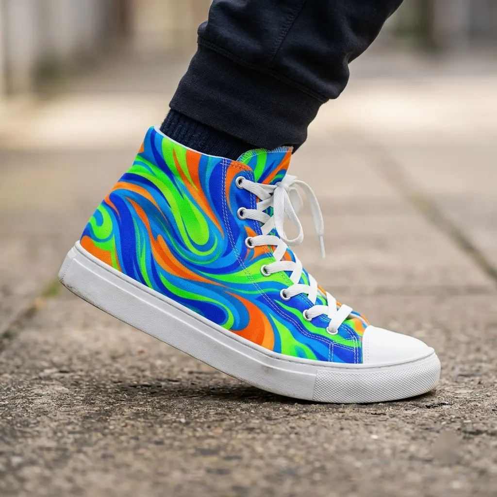 Dynamic Voltage Motion Canvas High Top